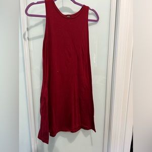 Maroon dress